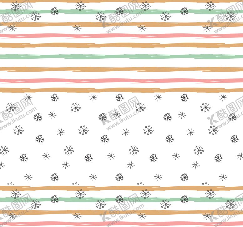 编号：49127709161955273773【酷图网】源文件下载-雪花横条