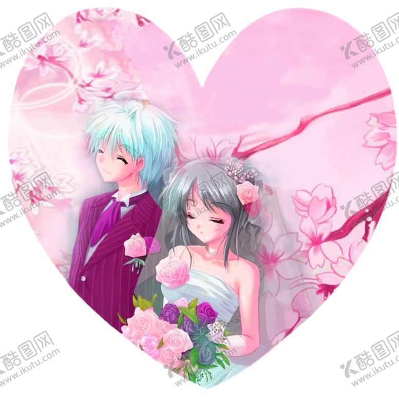 编号：85040505121143377328【酷图网】源文件下载-婚庆心型手绘风格签到牌