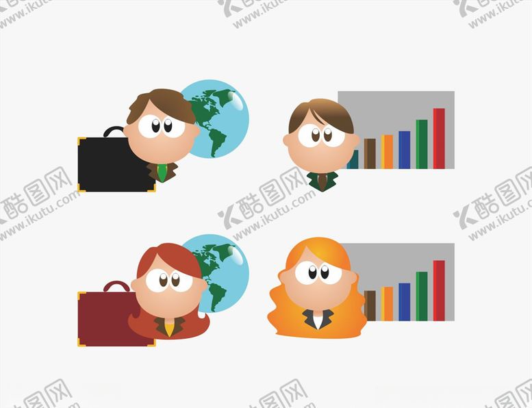 编号：77445009291125485725【酷图网】源文件下载-矢量职业人物