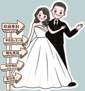 编号：87365909230320390758【酷图网】源文件下载-订婚迎宾牌