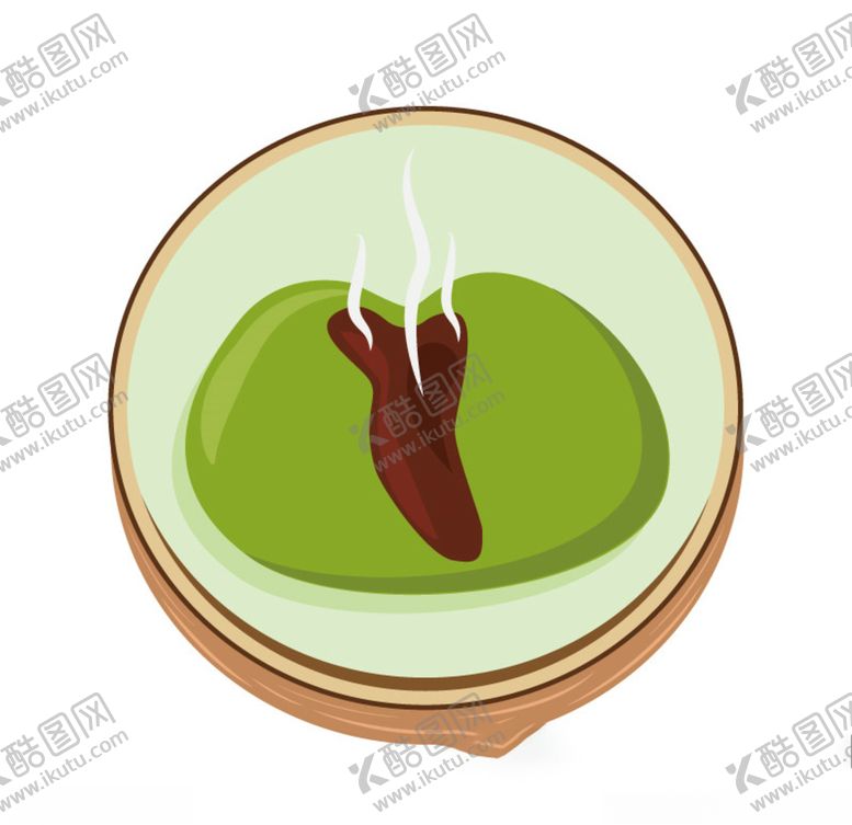 编号：88550109232130191581【酷图网】源文件下载-手绘青团插画图片