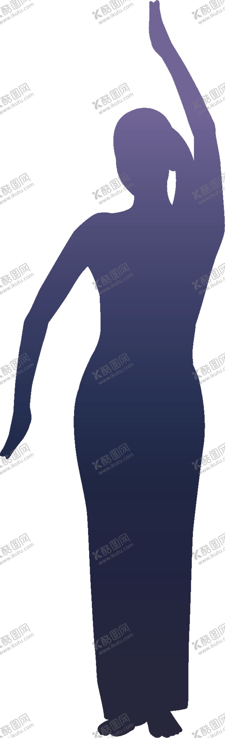 编号：27774205032317072933【酷图网】源文件下载-瑜咖剪影