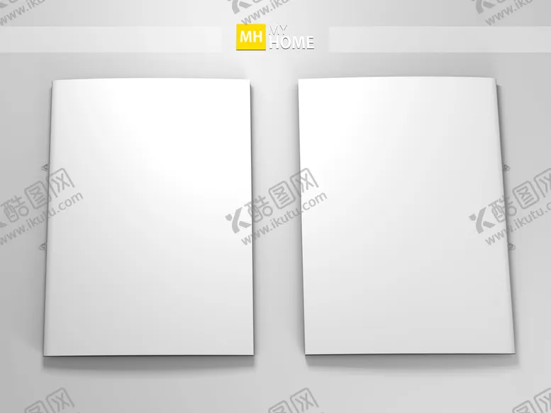 编号：86301709242159294890【酷图网】源文件下载-正面画册手册样机素材