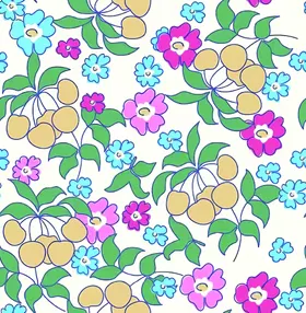小碎花大牌玫瑰大