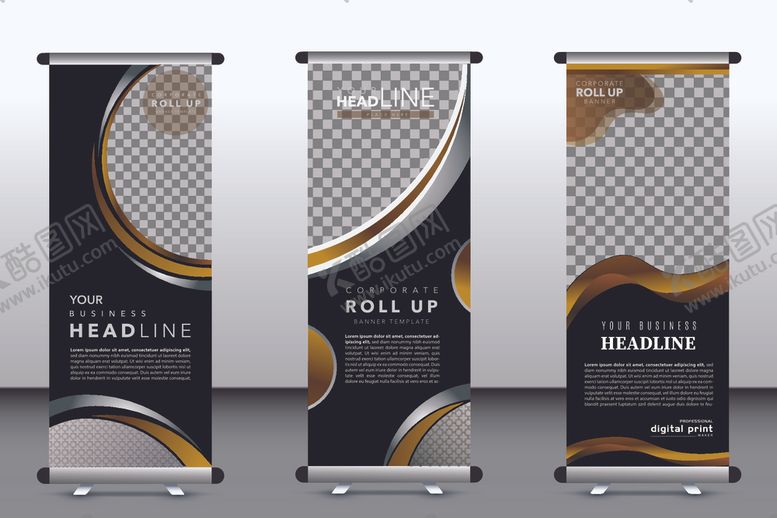 编号：48814810310418595503【酷图网】源文件下载-易拉宝展板