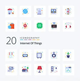 物联网图标集合