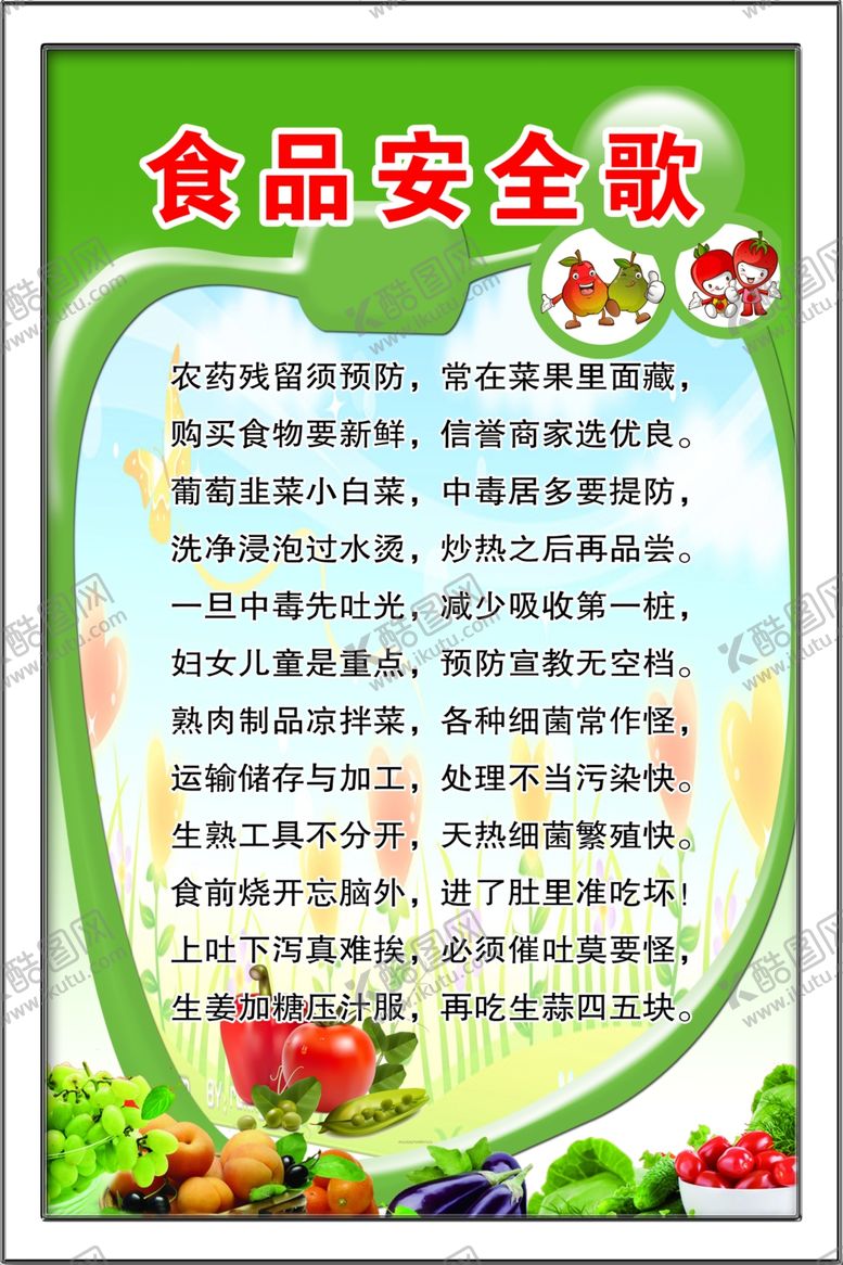 编号：96805210200622486099【酷图网】源文件下载-食品安全