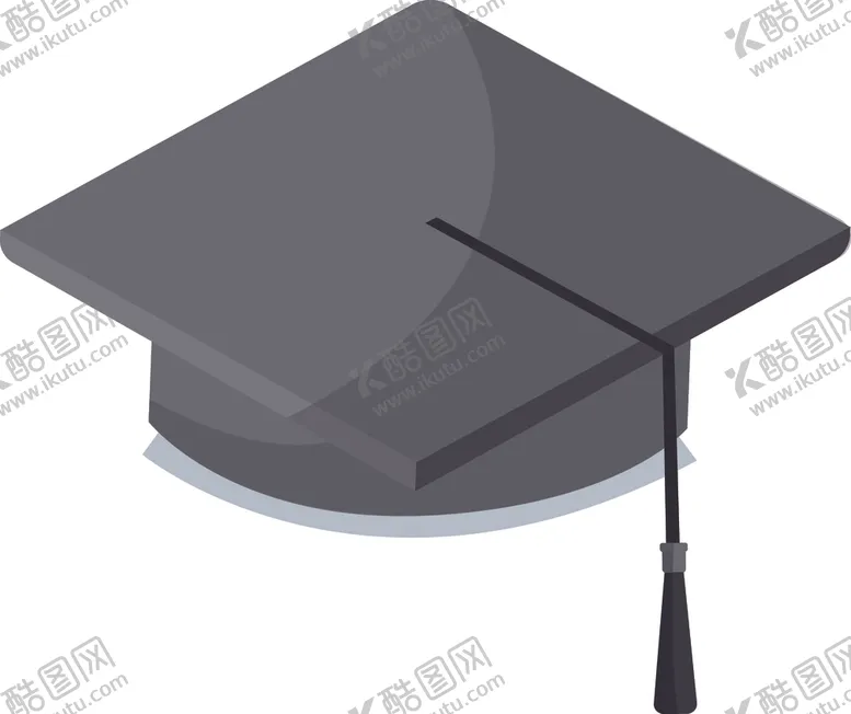 编号：70101802171155169634【酷图网】源文件下载-学士帽图标学生毕业博士帽子