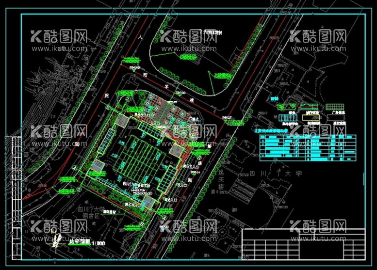 编号：92023812030321199933【酷图网】源文件下载-学校规划图