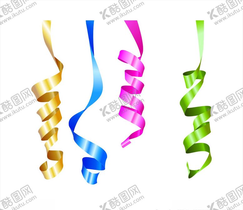 编号：48742010280709133894【酷图网】源文件下载-矢量彩带
