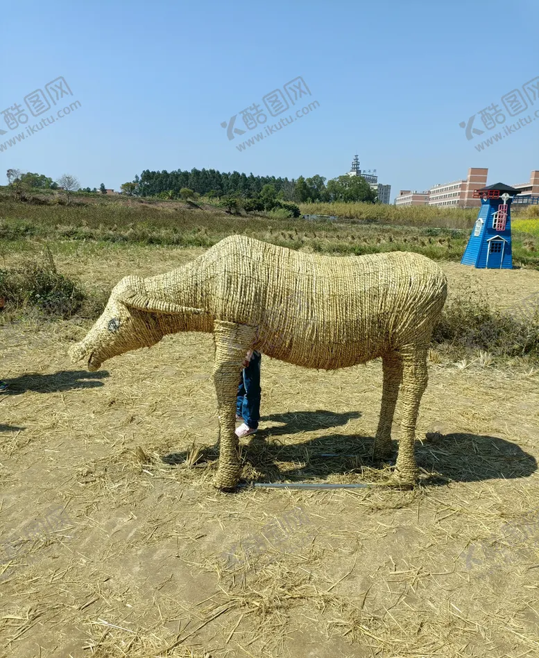 编号：45809109132256341530【酷图网】源文件下载-稻草牛