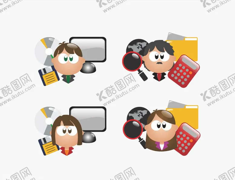 编号：48829010270917251907【酷图网】源文件下载-职业矢量人物