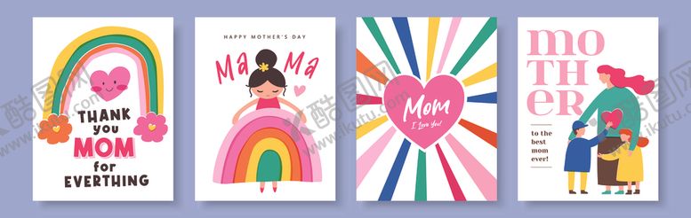 编号：33093904250204358054【酷图网】源文件下载-母亲节贺卡