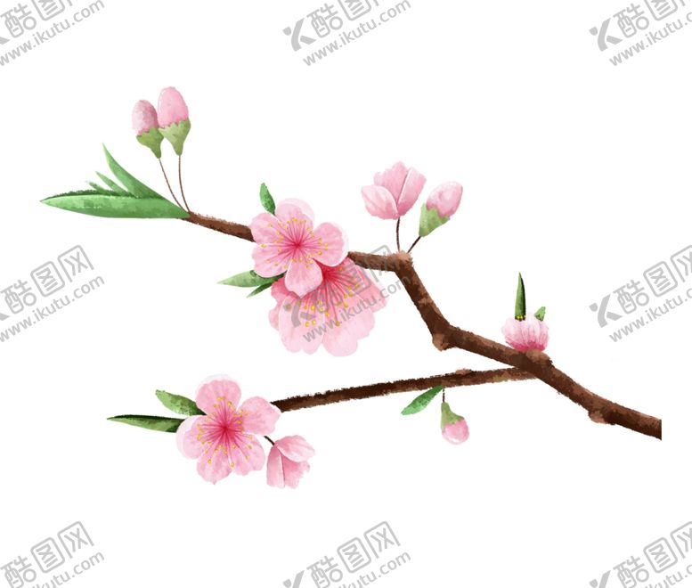 编号：44698610050753114500【酷图网】源文件下载-一朵桃花