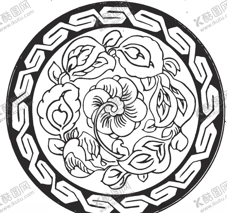 编号：88253905041842128157【酷图网】源文件下载-镂空花图案