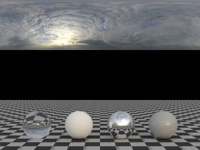 C4D天空贴图HDR贴图3d城市