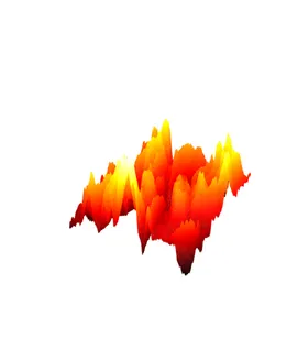抽象山峰