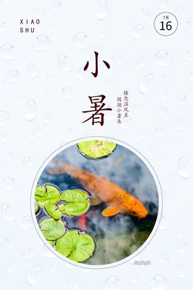 小暑二十四节气夏天