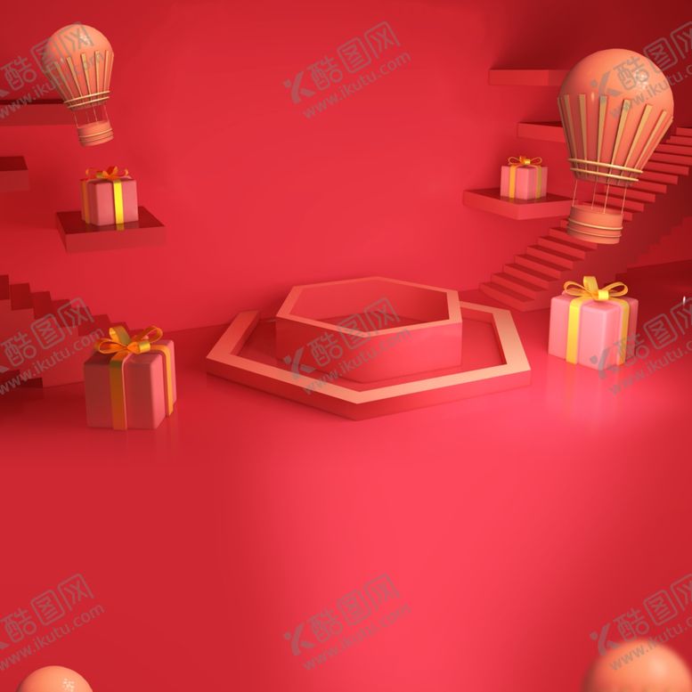 编号：74855710141055547703【酷图网】源文件下载-电商立体场景