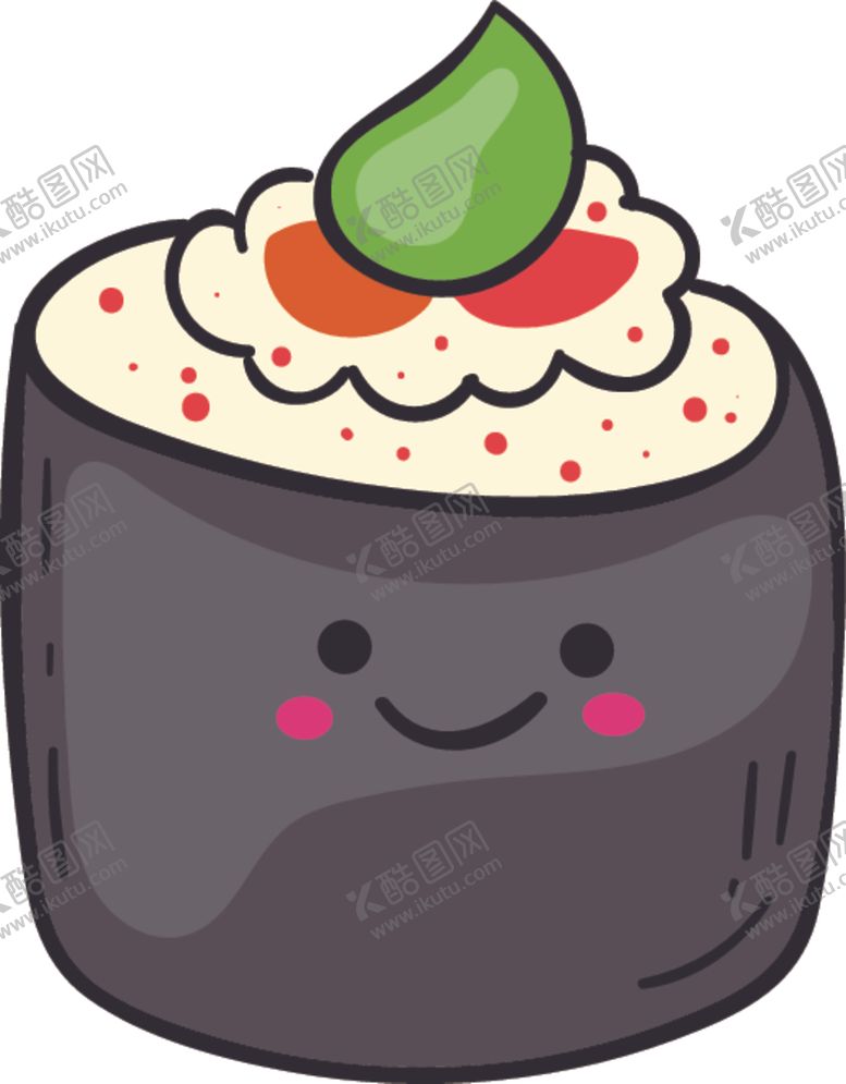 编号：37486610280636523975【酷图网】源文件下载-卡哇伊美食