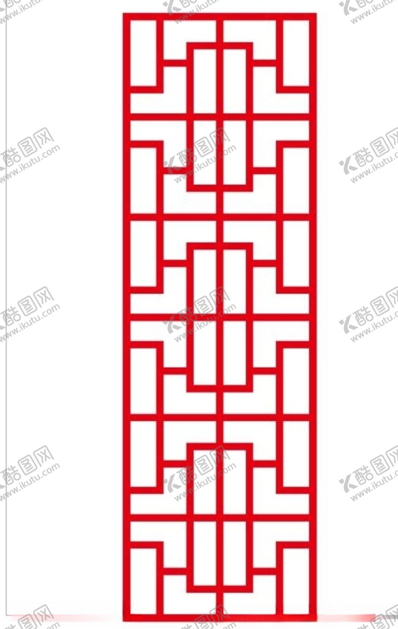 编号：85519805110607123559【酷图网】源文件下载-镂空隔断家居隔断传统隔断