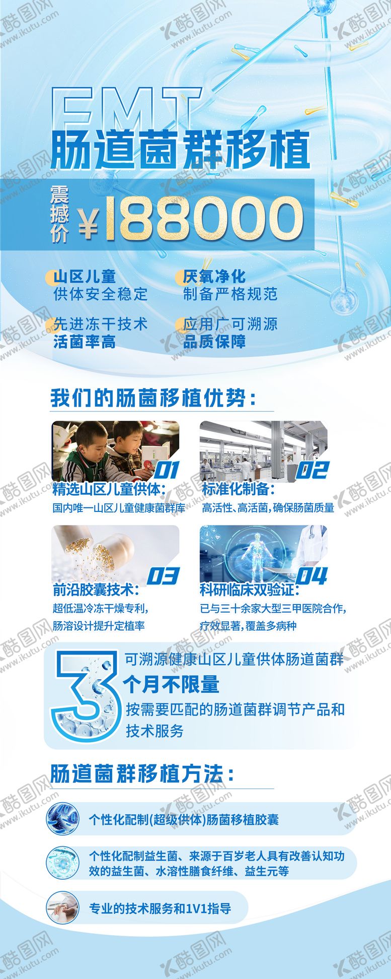 编号：18270410281046253446【酷图网】源文件下载-FMT肠道菌群移植易拉宝展架