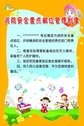 消防安全重点部位管理制度