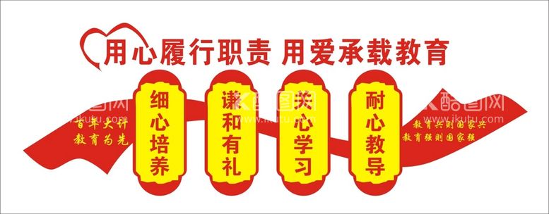 编号：79734312211603597316【酷图网】源文件下载-学校文化墙