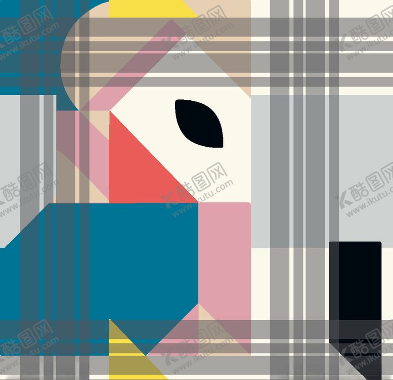 编号：65094010061125513854【酷图网】源文件下载-抽象几何数码印花