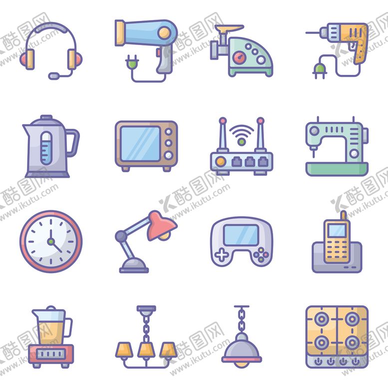 编号：72812809150156117850【酷图网】源文件下载-文体图标