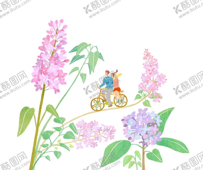 编号：91804505150606002348【酷图网】源文件下载-鲜花插画