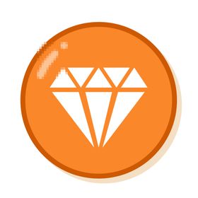 手绘钻石宝石水晶珠宝免扣素材