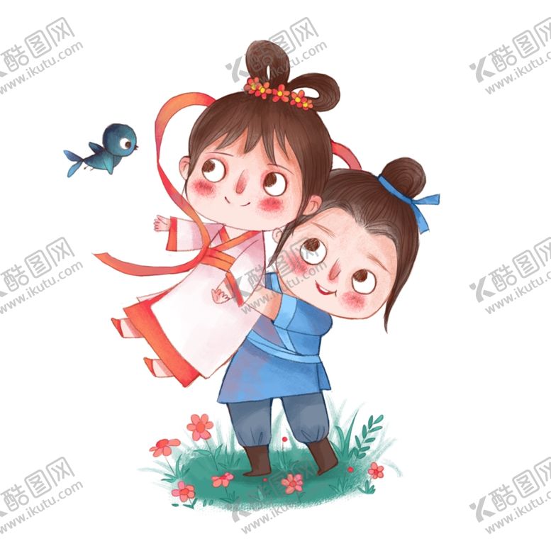 编号：60054802161819405313【酷图网】源文件下载-牛郎织女七夕素材