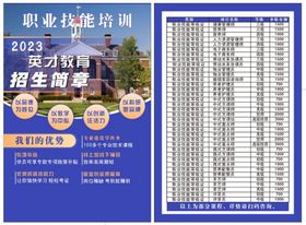 职业技能培训学校简历培训岗位