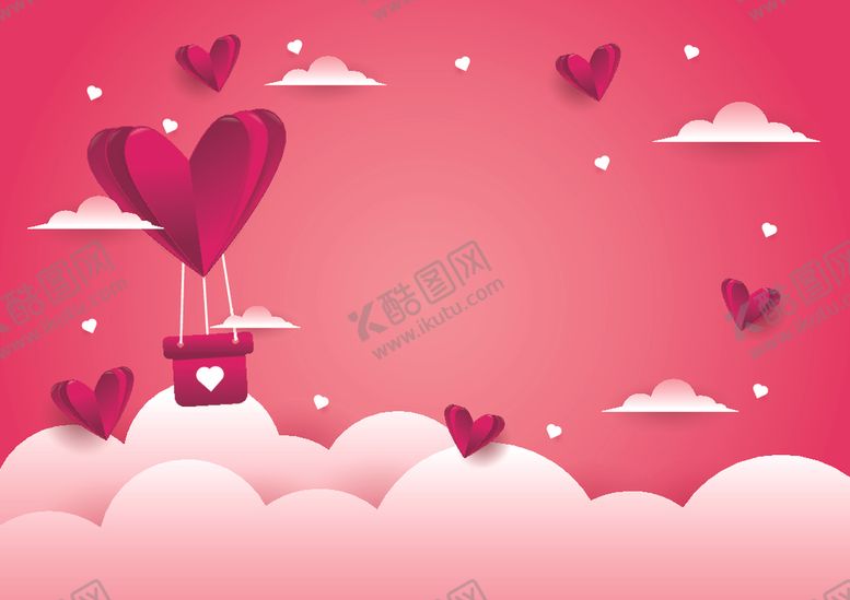 编号：19494909291827266594【酷图网】源文件下载-桃心背景