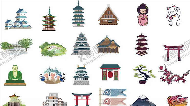 编号：63468804272214305050【酷图网】源文件下载-日本日式元素