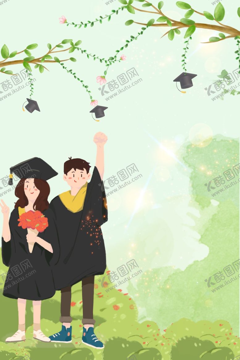 编号：98216712250122355032【酷图网】源文件下载-毕业季