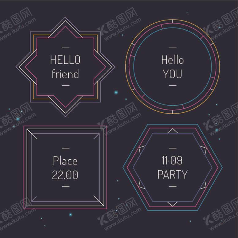 编号：68414510170135311478【酷图网】源文件下载-水彩边框