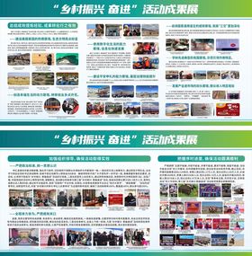 乡村振兴展板