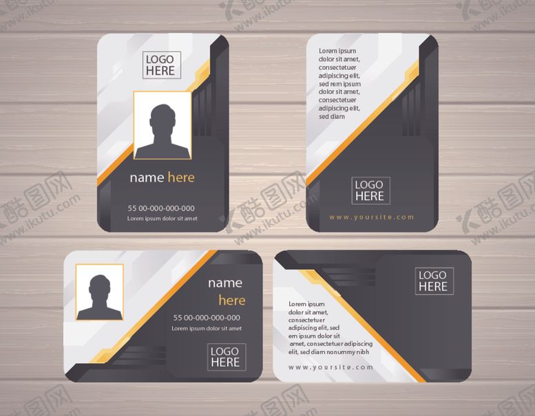 编号：94825010121532043453【酷图网】源文件下载-工作证工牌吊牌图片