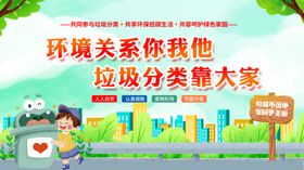社区垃圾分类宣传场景