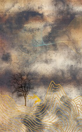 新中式抽象轻奢地毯
