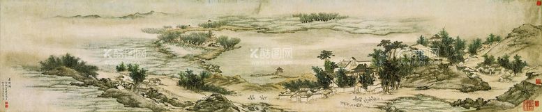 编号：74218609290546503086【酷图网】源文件下载-山水画 