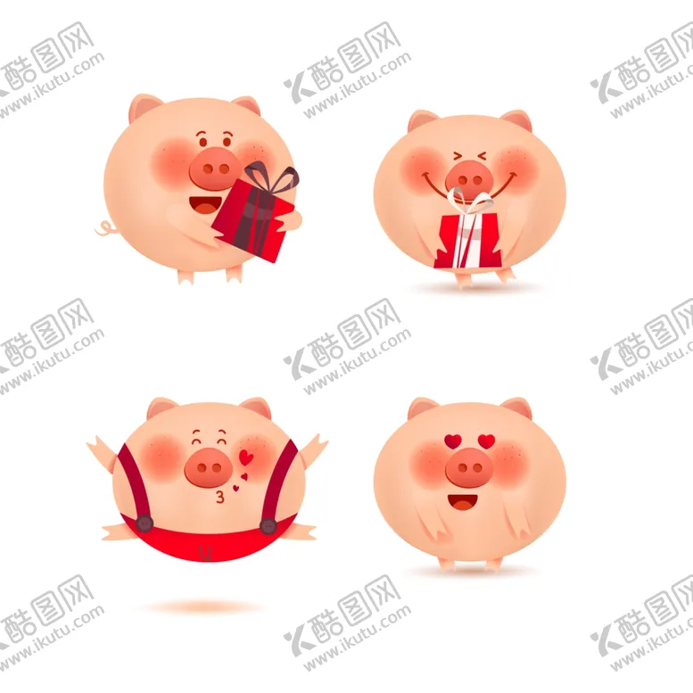 编号：33769605021817039342【酷图网】源文件下载-卡通猪
