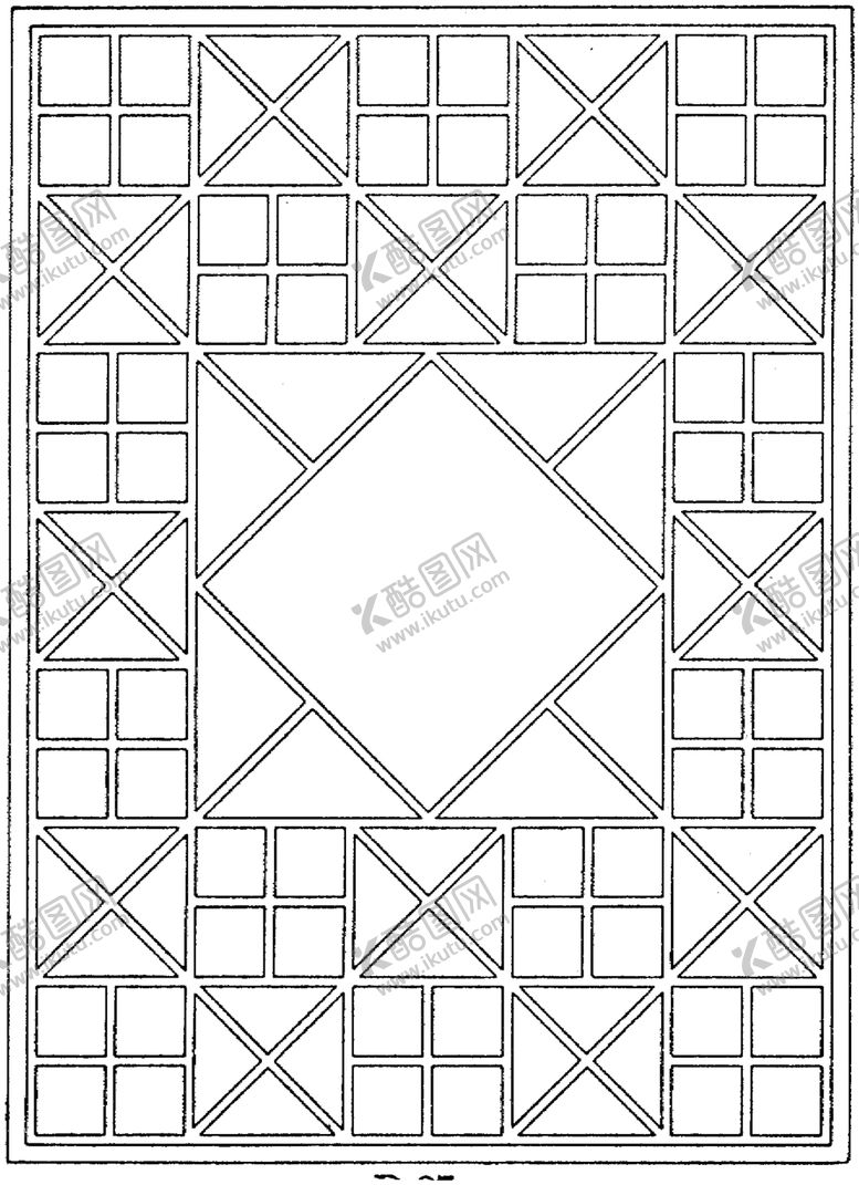 编号：95212409180928088992【酷图网】源文件下载-镂空花图案