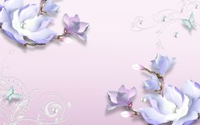 花开富贵客厅3D欣赏超清