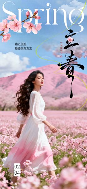 立春节气医美海报