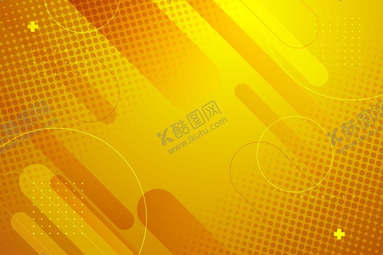 编号：43076207241548513858【酷图网】源文件下载-矢量绚丽金黄色线条背景