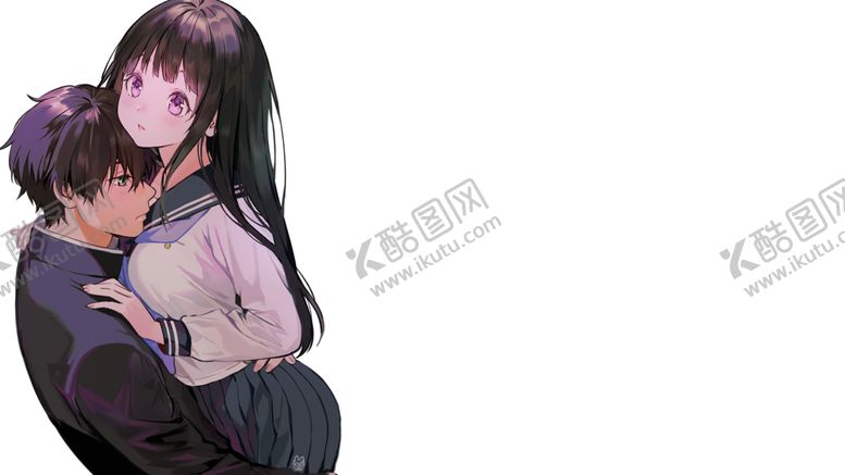 编号：21826810310812239433【酷图网】源文件下载-彩色动漫人物插画背景