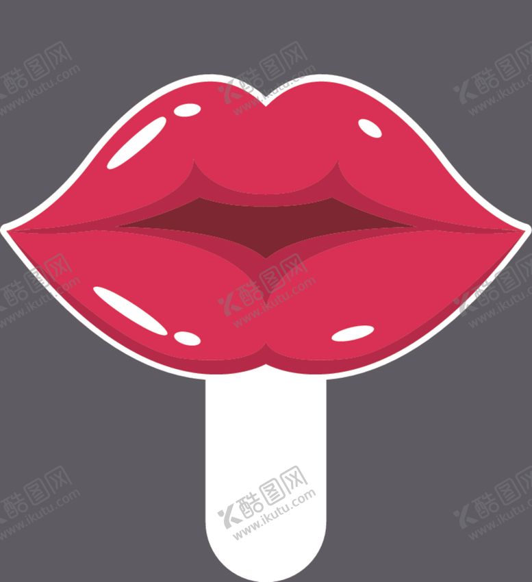 编号：80631207080151579698【酷图网】源文件下载-嘴唇唇唇印嘴口红设计